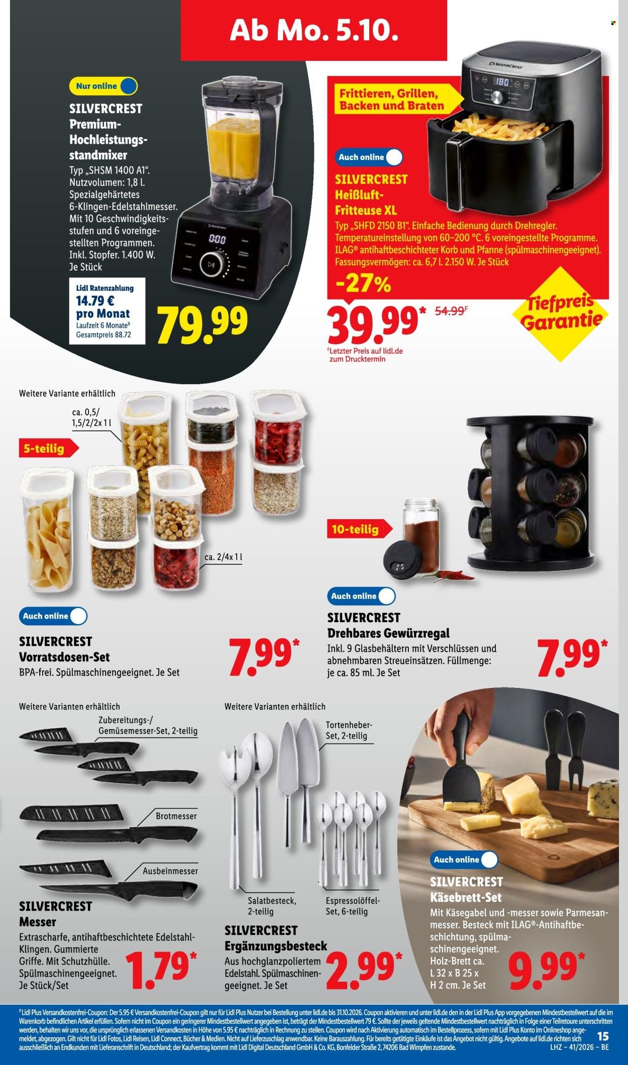 LIDL Prospekt - Ab Montag 5.10.2026