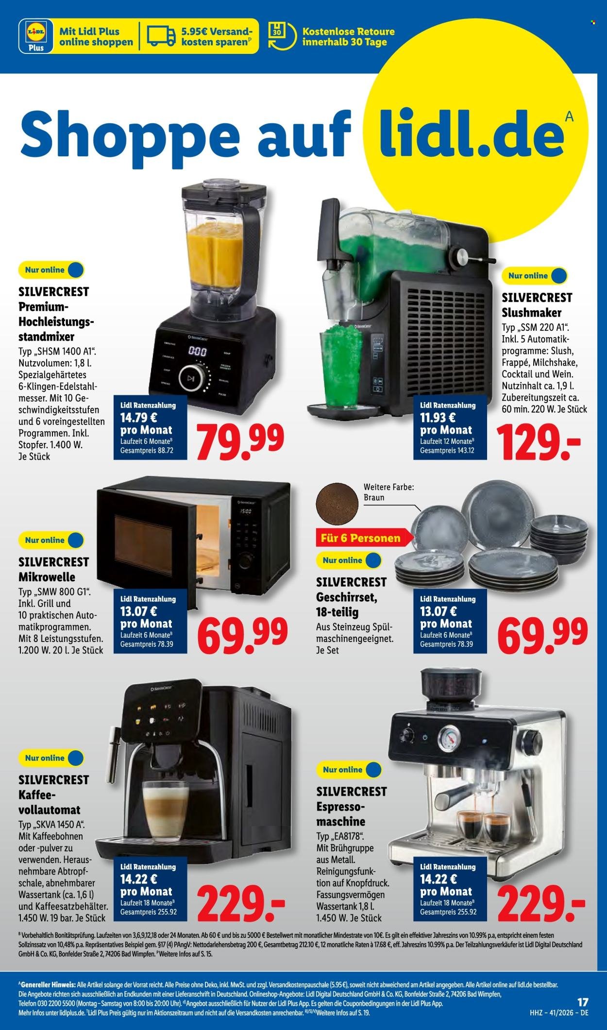 LIDL Prospekt - Ab Montag 5.10.2026
