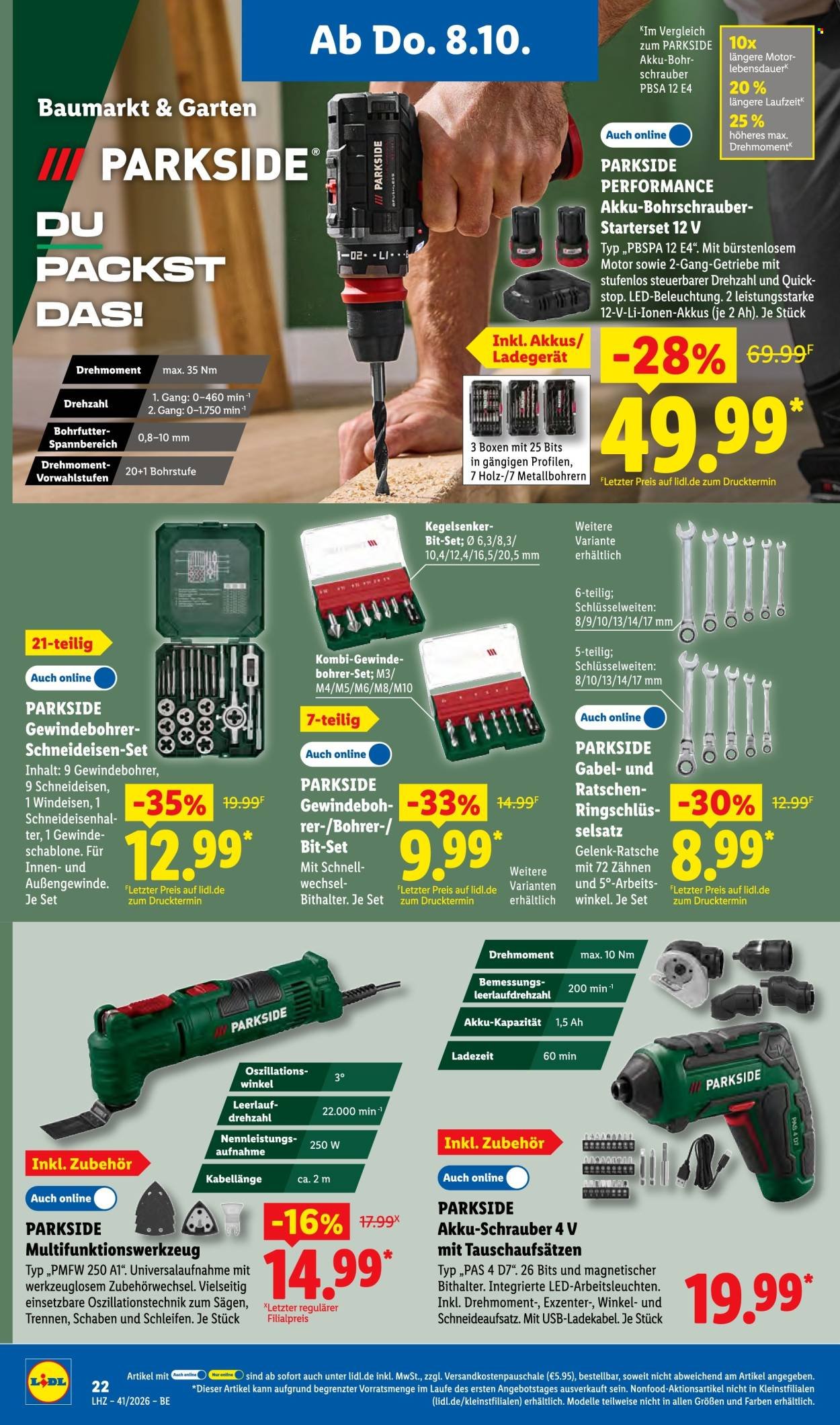 LIDL Prospekt - Ab Montag 5.10.2026
