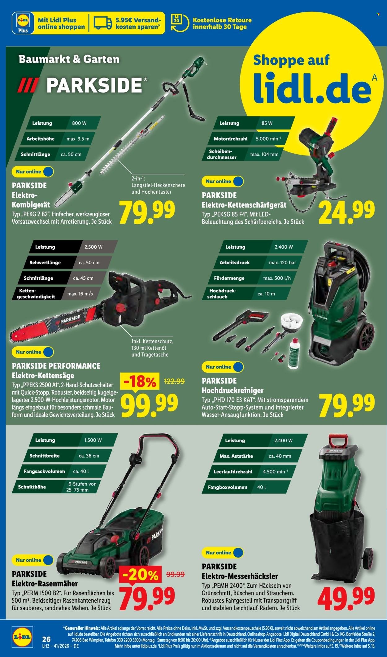 LIDL Prospekt - Ab Montag 5.10.2026