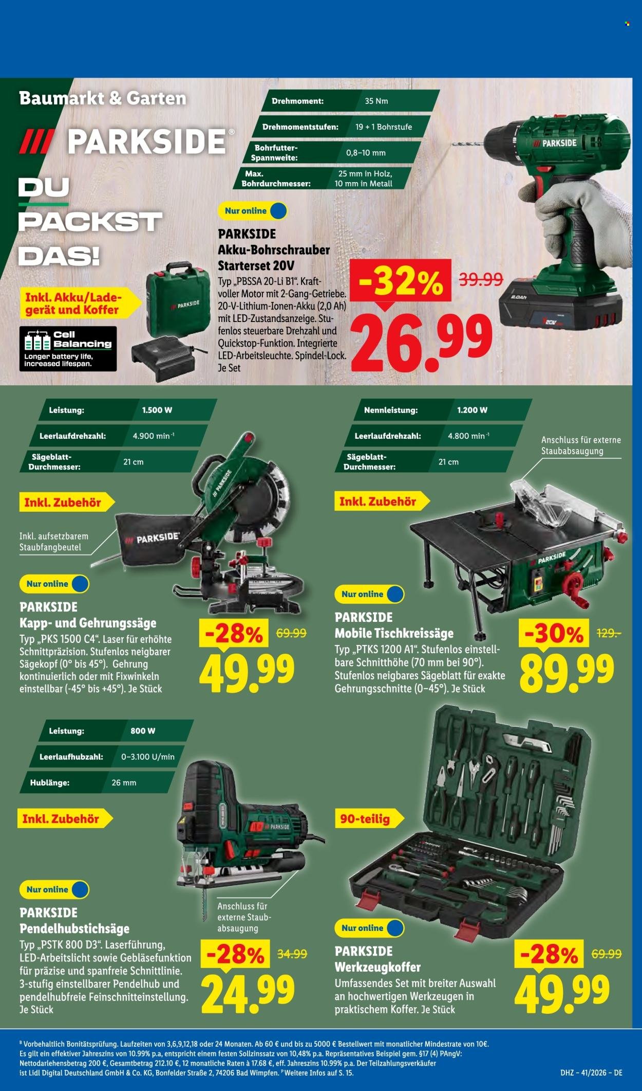 LIDL Prospekt - Ab Montag 5.10.2026