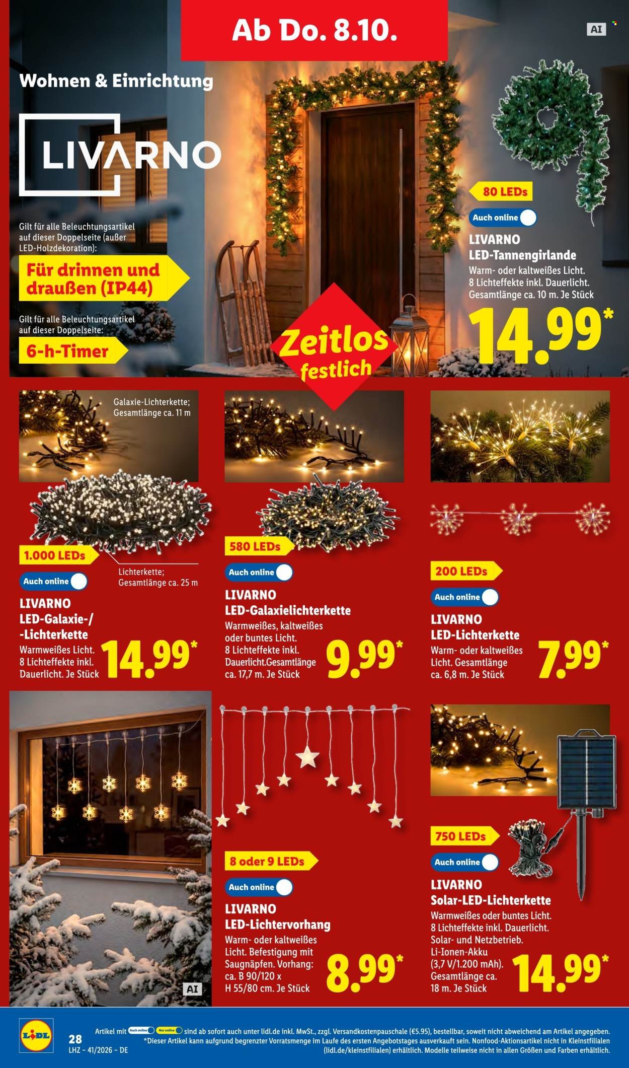 LIDL Prospekt - Ab Montag 5.10.2026