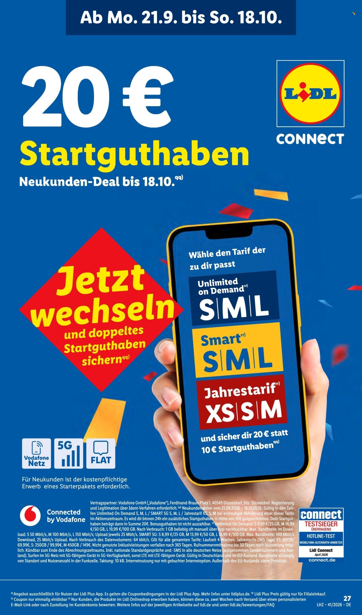 LIDL Prospekt - Ab Montag 5.10.2026