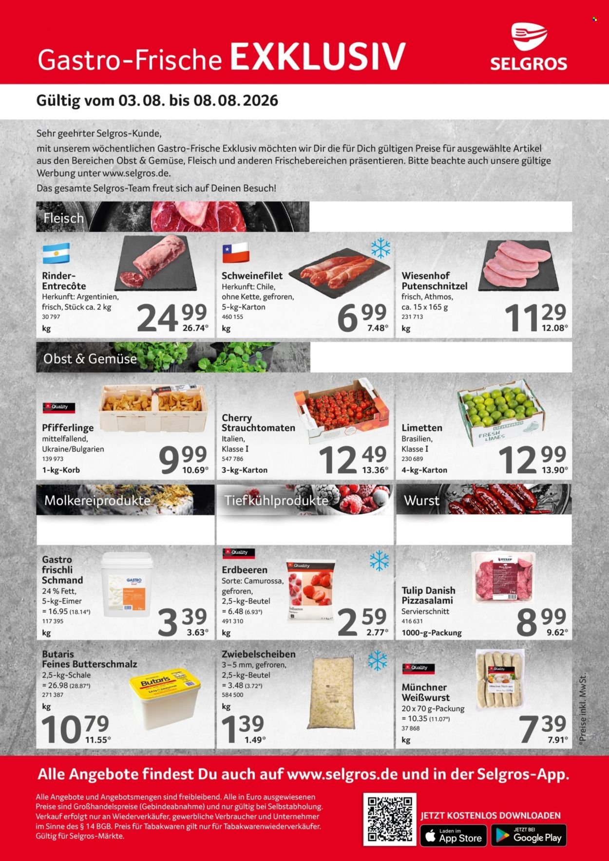 SELGROS Prospekt - Gastro Angebote