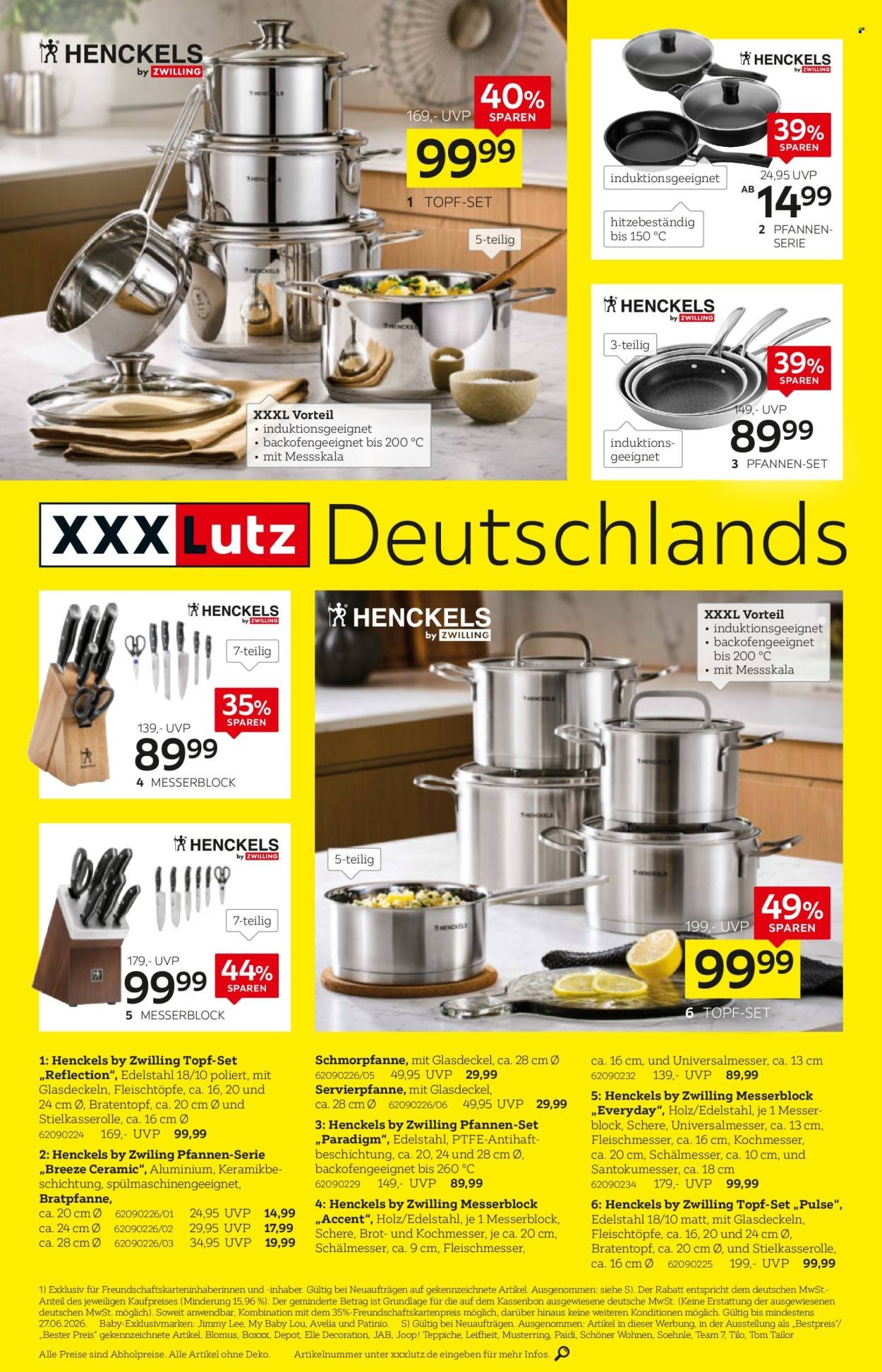 XXXLUTZ Prospekt - Deutschlands größter SSV!