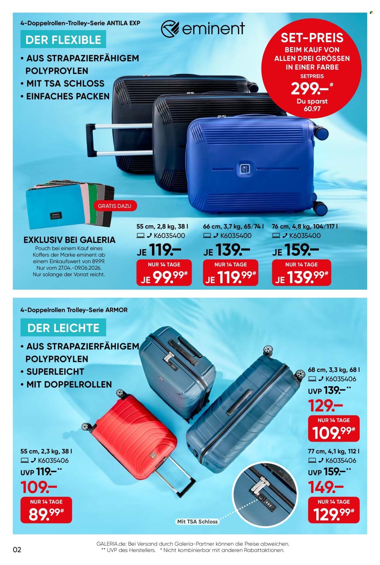 GALERIA KARSTADT KAUFHOF Prospekt - Ab Mittwoch 27.05.2026