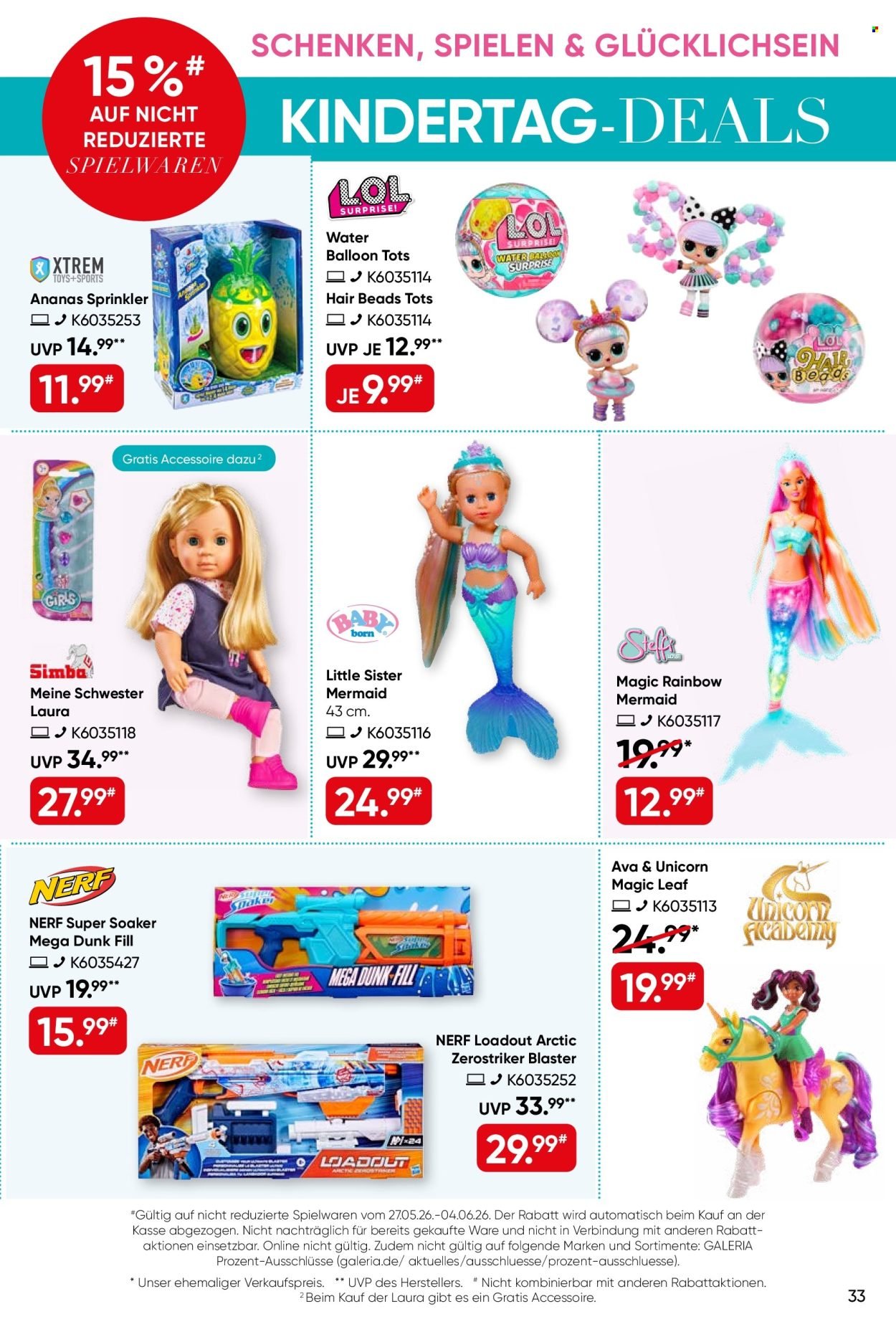 GALERIA KARSTADT KAUFHOF Prospekt - Ab Mittwoch 27.05.2026