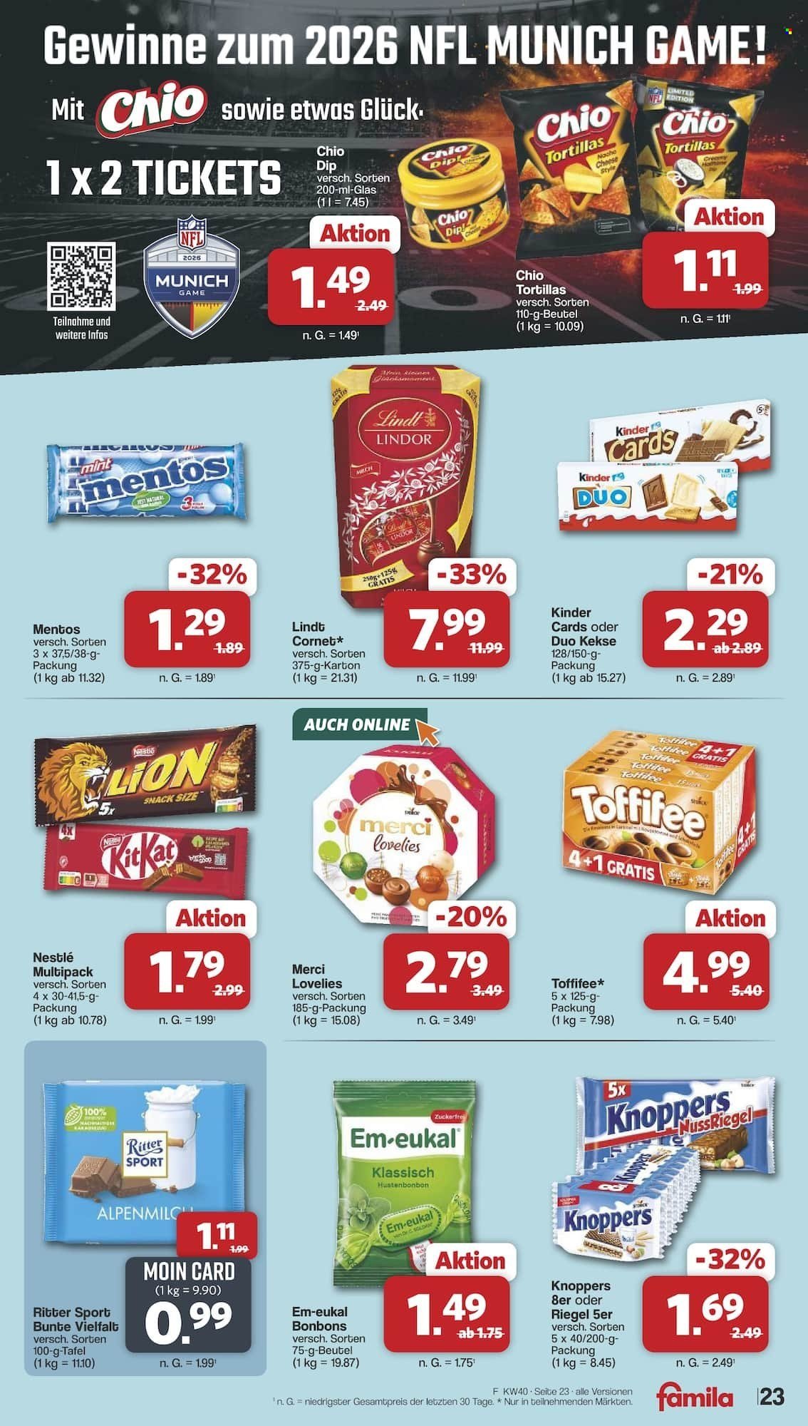 FAMILA Prospekt - Ab Montag 28.09.2026