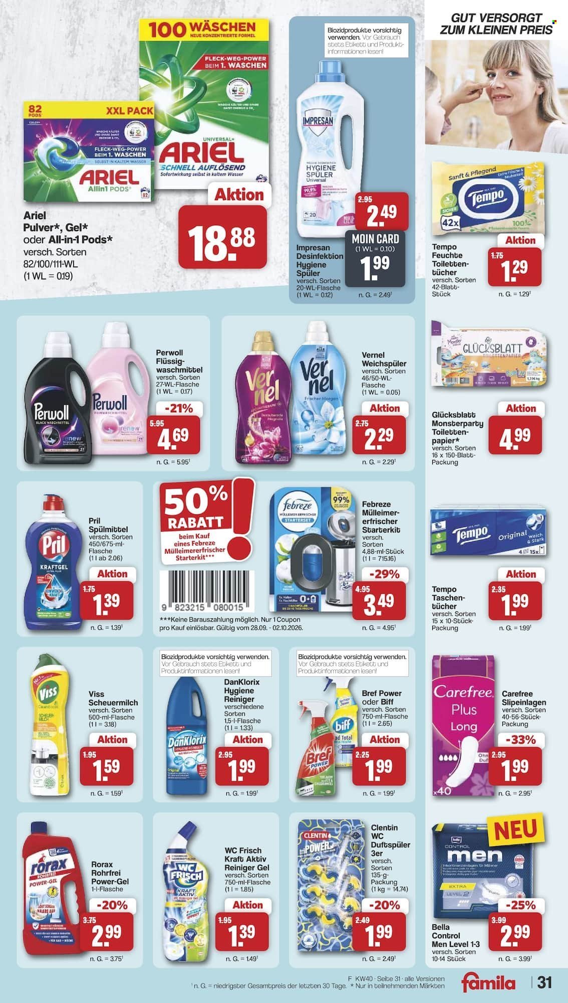 FAMILA Prospekt - Ab Montag 28.09.2026