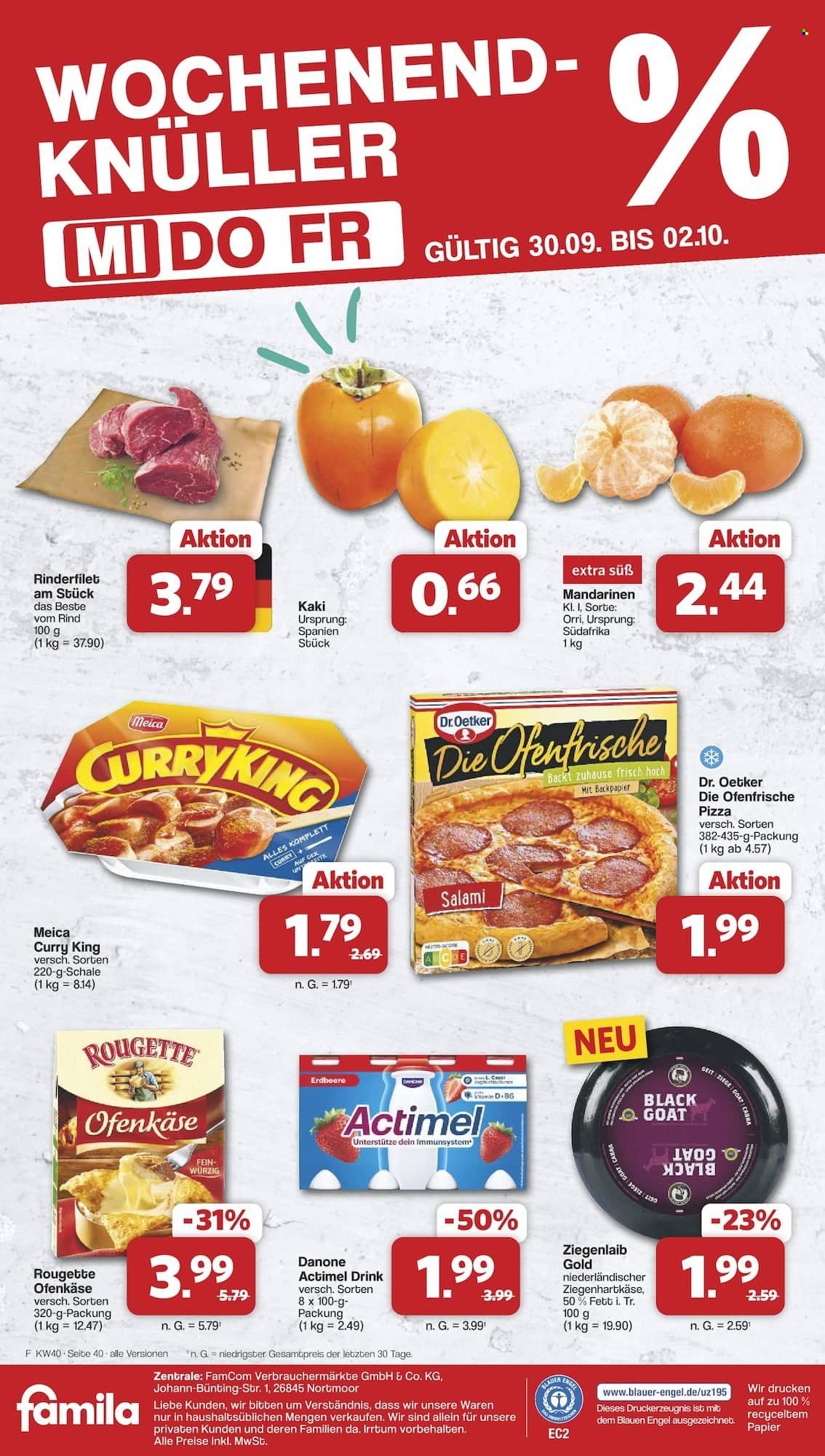 FAMILA Prospekt - Ab Montag 28.09.2026