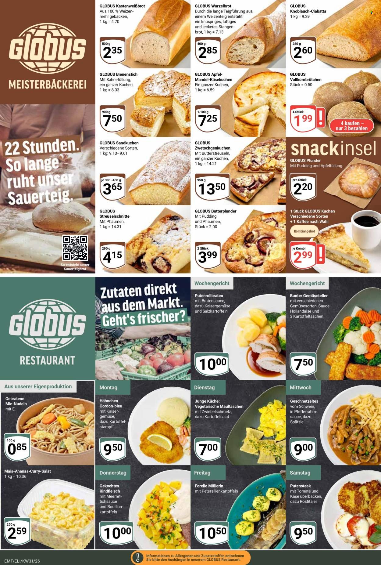 GLOBUS Prospekt - Ab Montag 27.07.2026