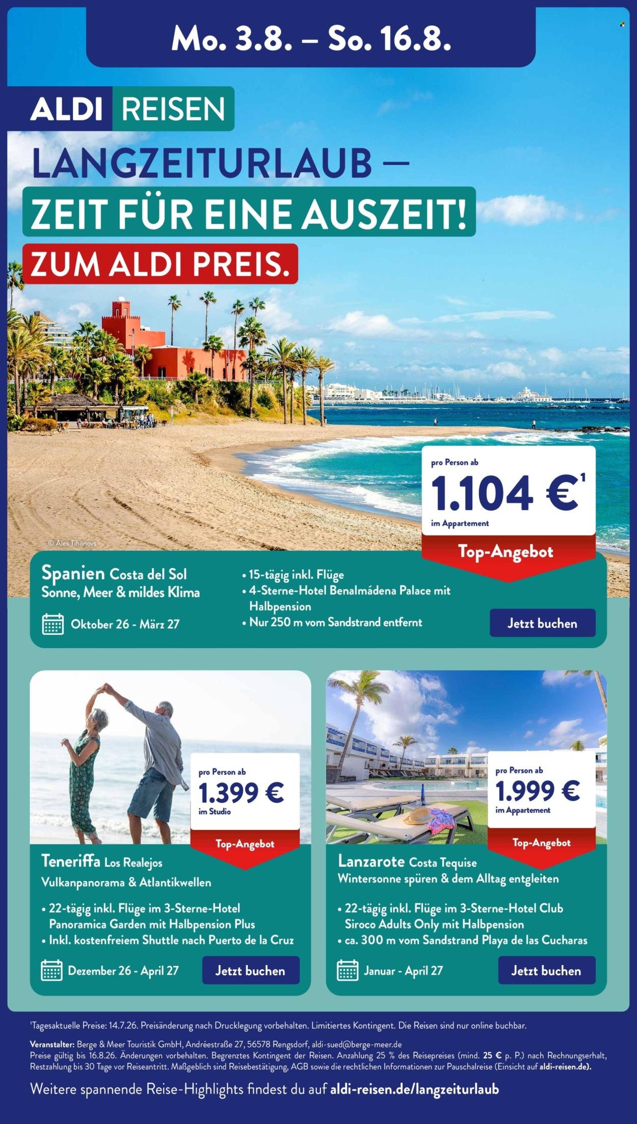 ALDI SÜD Prospekt - Italienische Woche