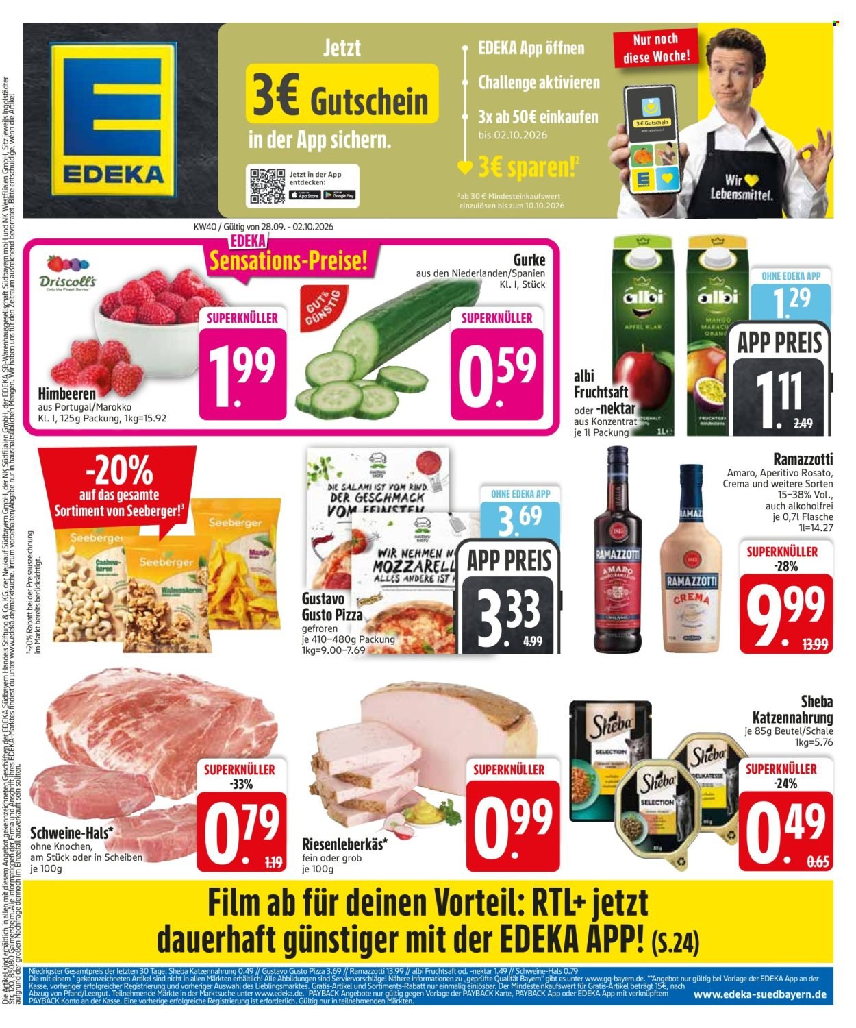 EDEKA Prospekt - Ab Montag 28.09.2026