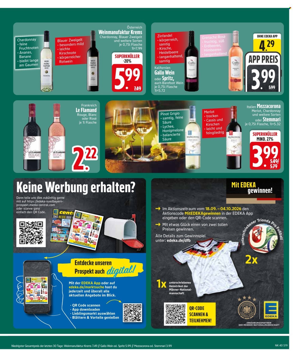 EDEKA Prospekt - Ab Montag 28.09.2026