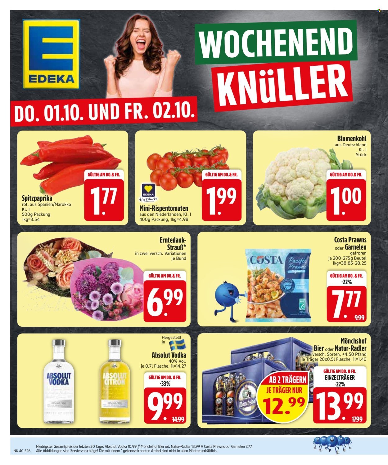 EDEKA Prospekt - Ab Montag 28.09.2026