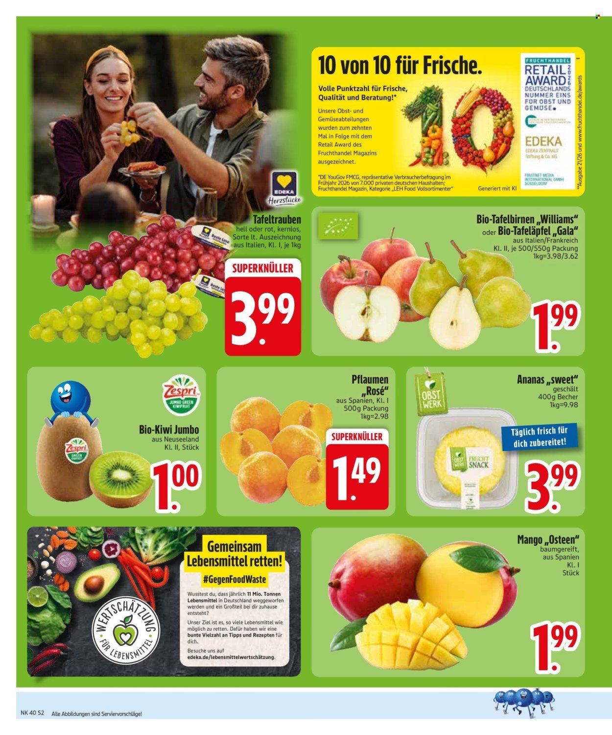 EDEKA Prospekt - Ab Montag 28.09.2026
