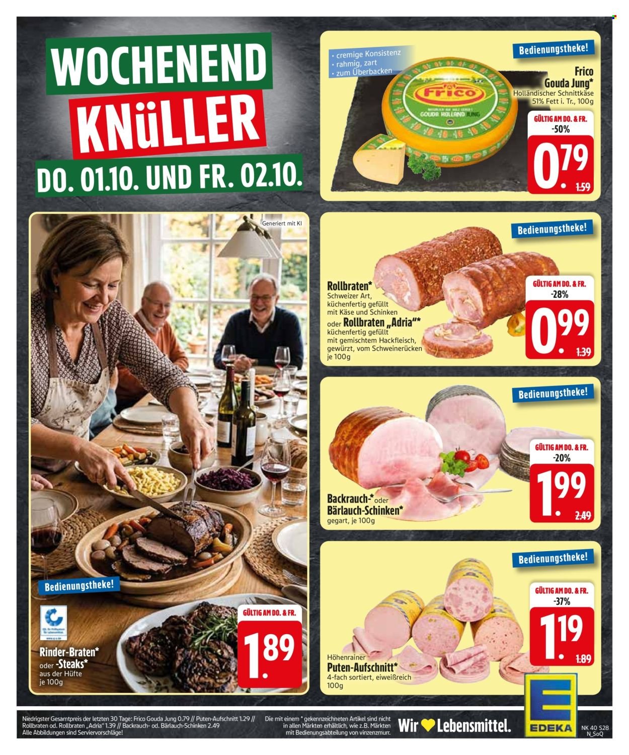 EDEKA Prospekt - Ab Montag 28.09.2026