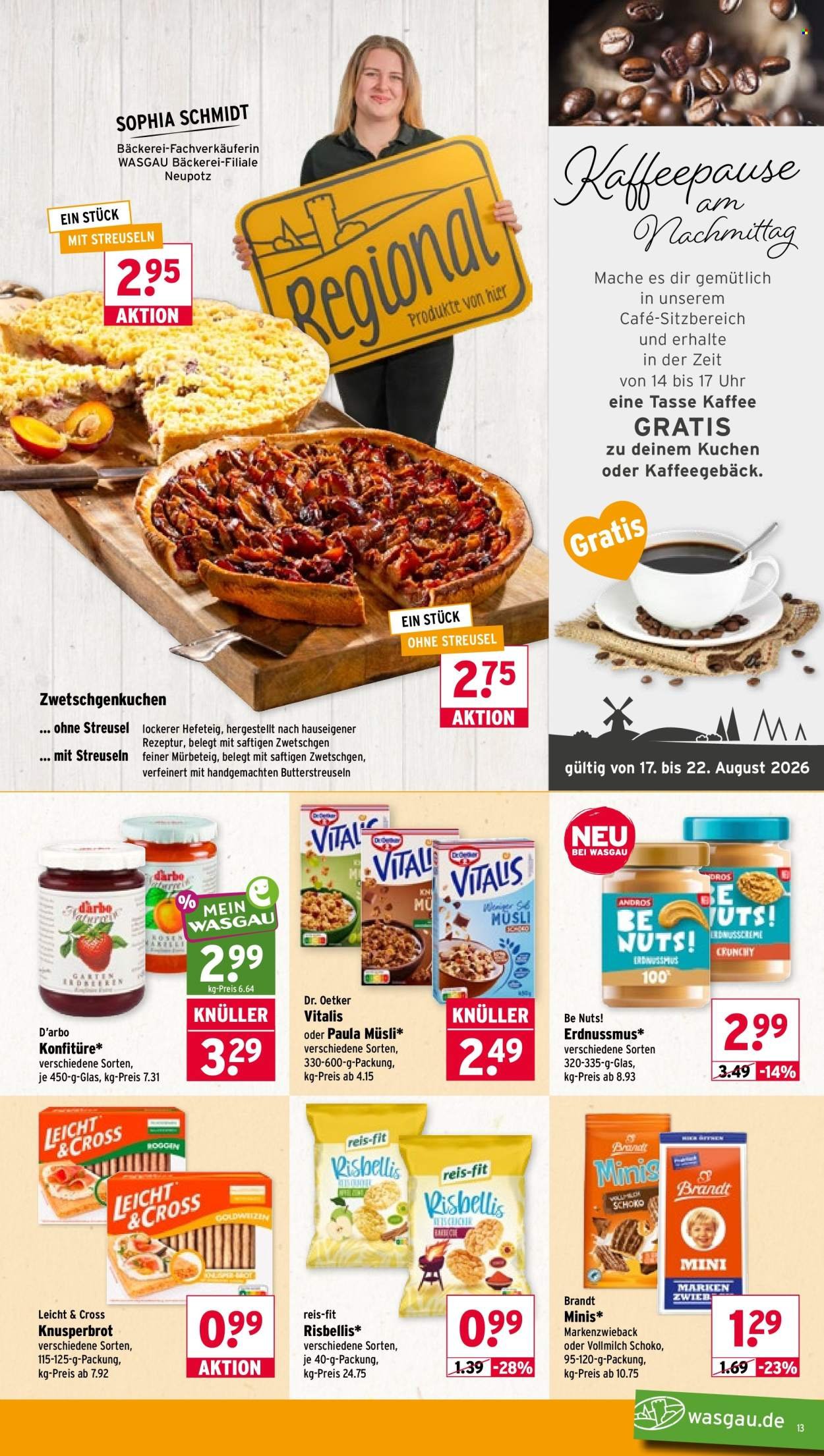 WASGAU Prospekt - Ab Montag 17.08.2026