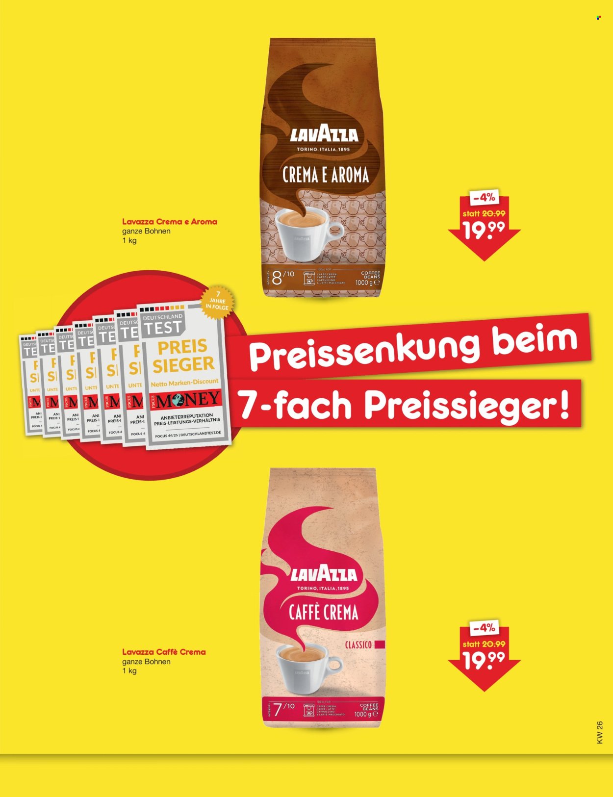 NETTO MARKEN-DISCOUNT Angebote - Preissenkung auf Dauer