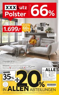 XXXLUTZ Prospekt - Bis zu 66% auf Polster