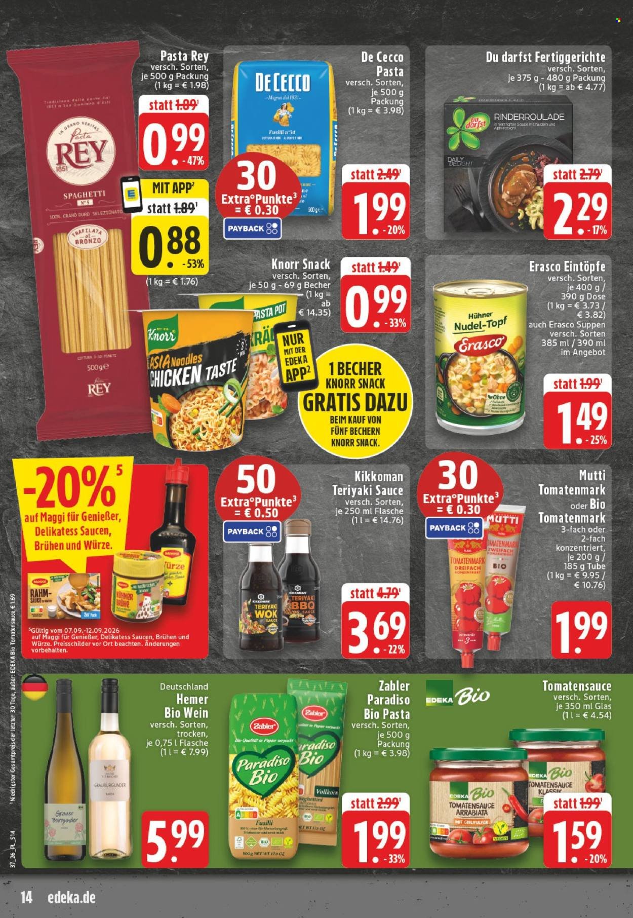 EDEKA Prospekt - Ab Montag 7.09.2026