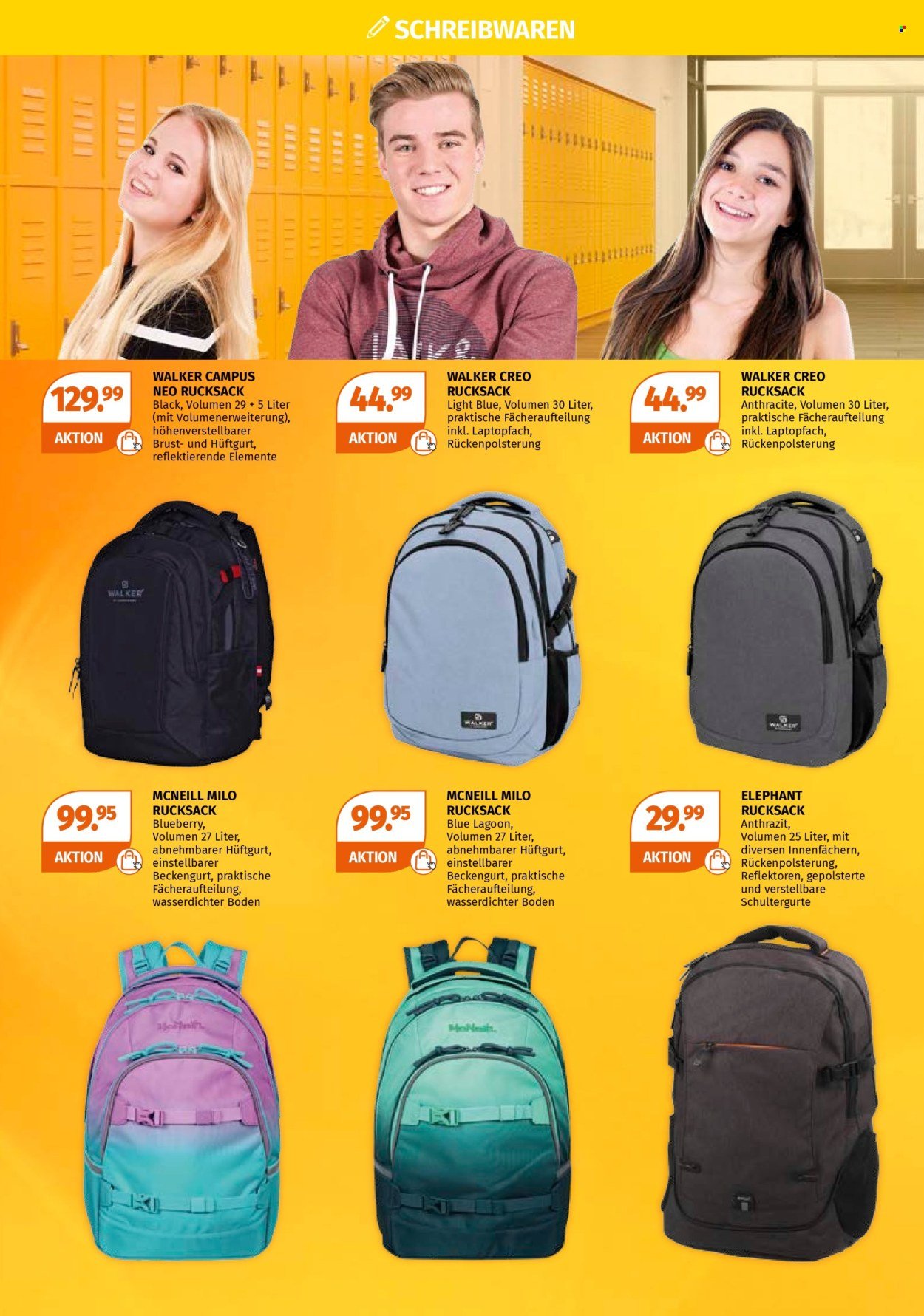MÜLLER Prospekt - Dein neuer Rucksack!