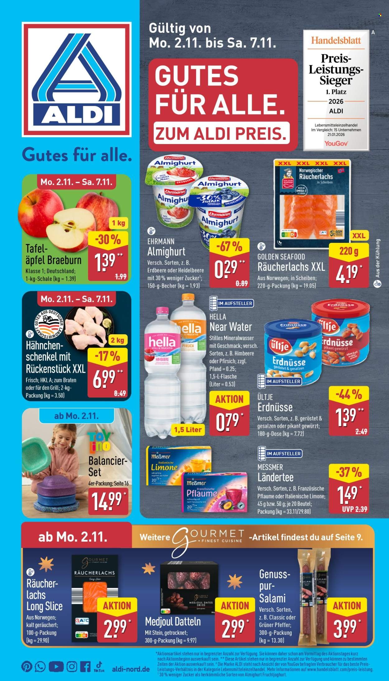 ALDI NORD Prospekt - Ab Montag 2.11.2026