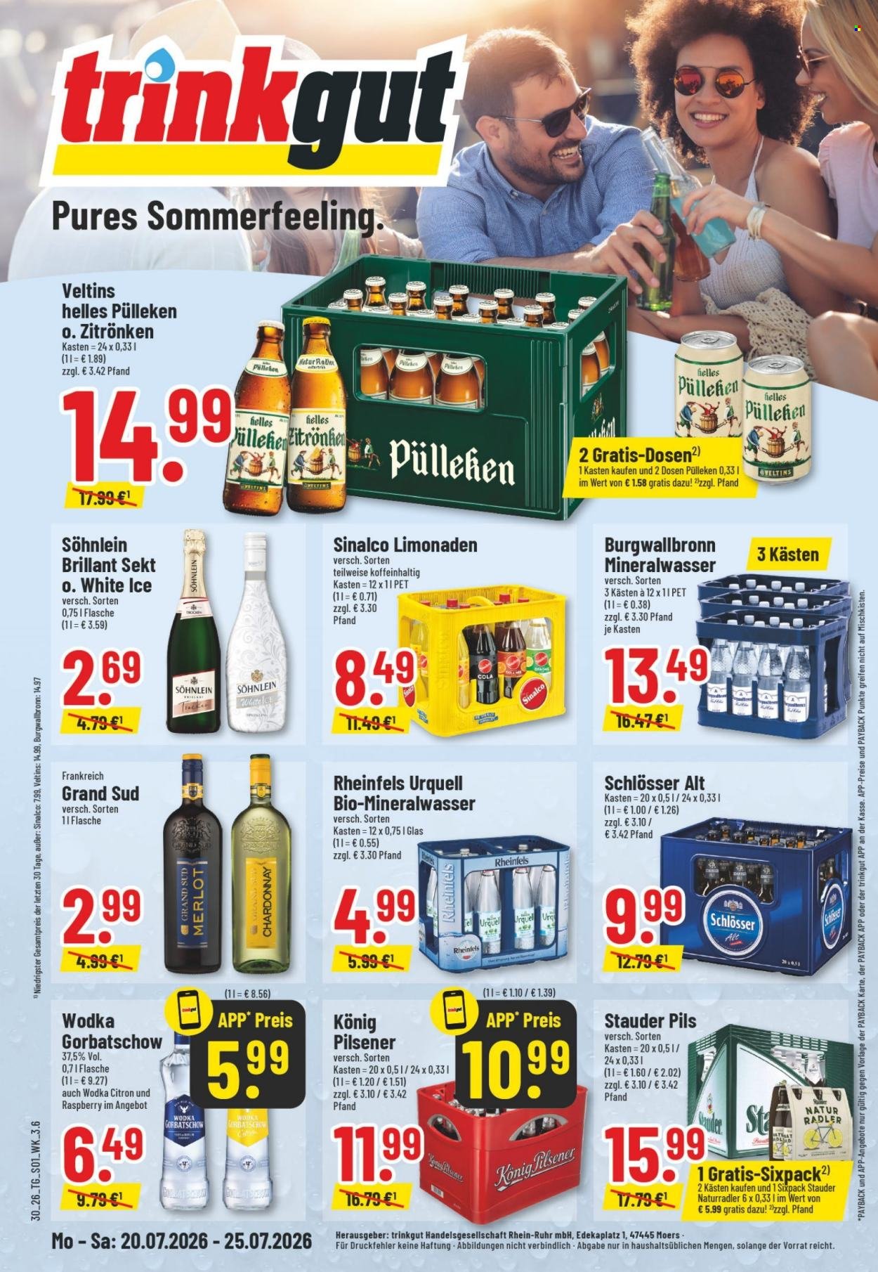 TRINKGUT Prospekt - Ab Montag 20.07.2026
