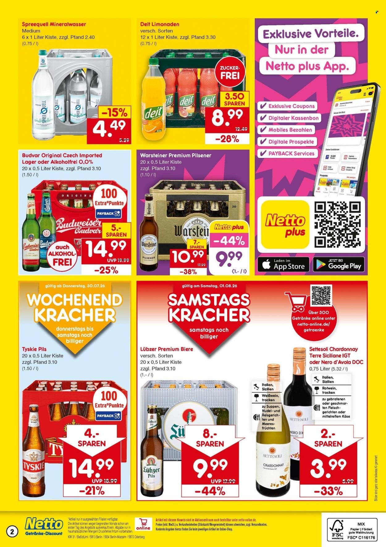 NETTO MARKEN-DISCOUNT Prospekt - Getränkemarkt in deiner Nähe