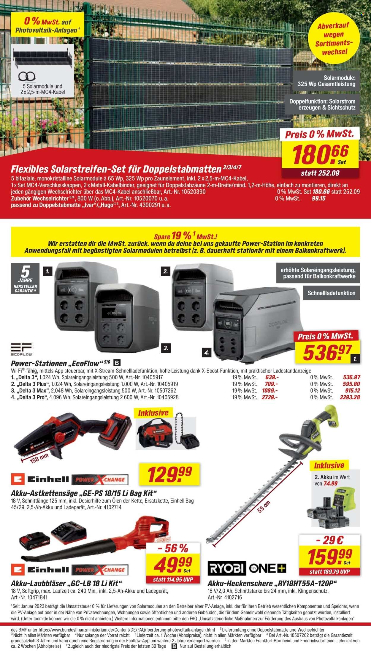 TOOM BAUMARKT Prospekt - Ab Samstag 22.08.2026