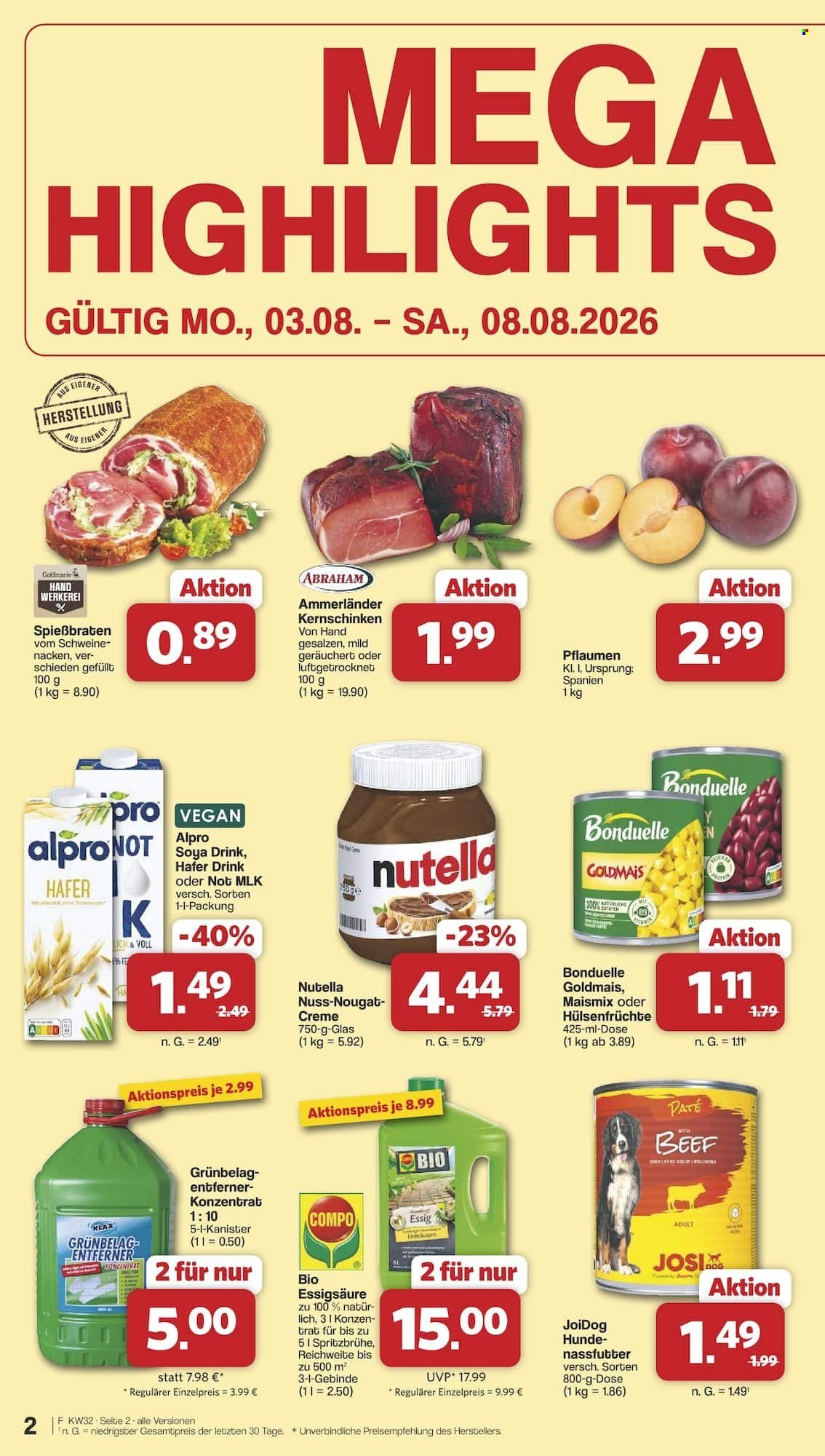 FAMILA Prospekt - Ab Montag 3.08.2026