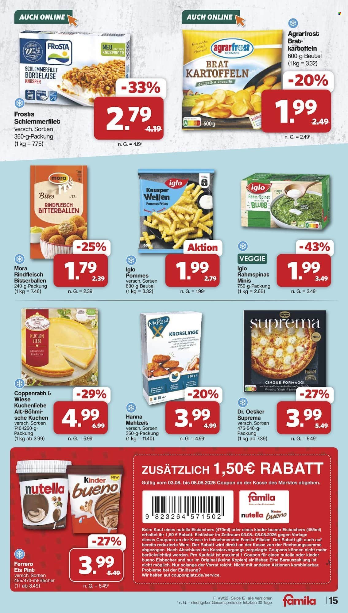 FAMILA Prospekt - Ab Montag 3.08.2026