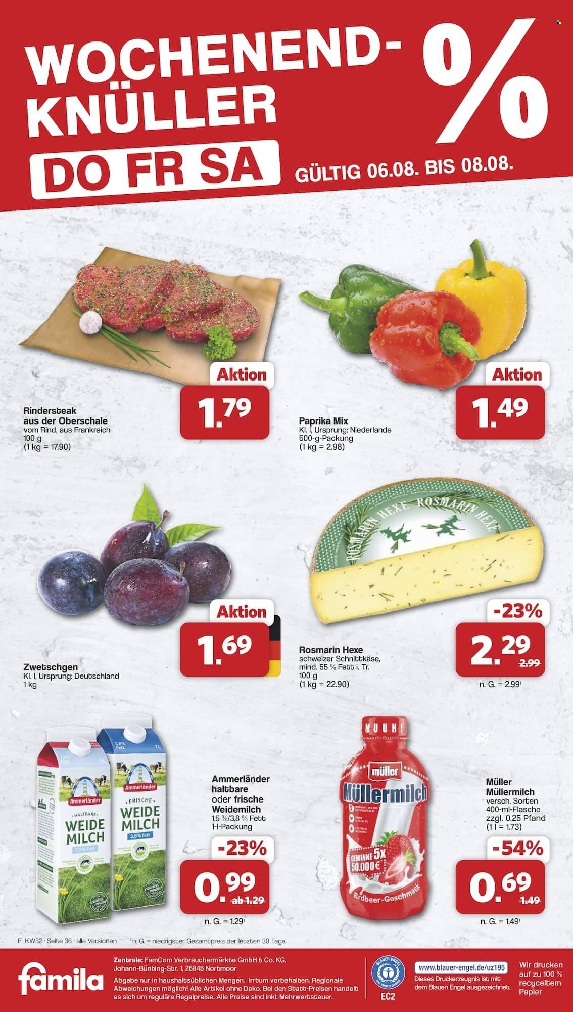 FAMILA Prospekt - Ab Montag 3.08.2026