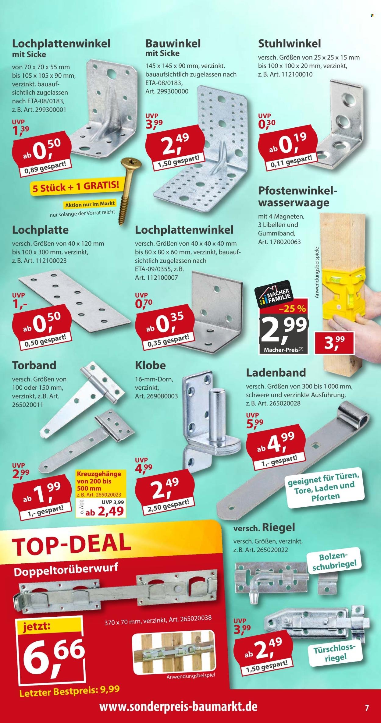 SONDERPREIS-BAUMARKT Prospekt - Ab Samstag 15.08.2026
