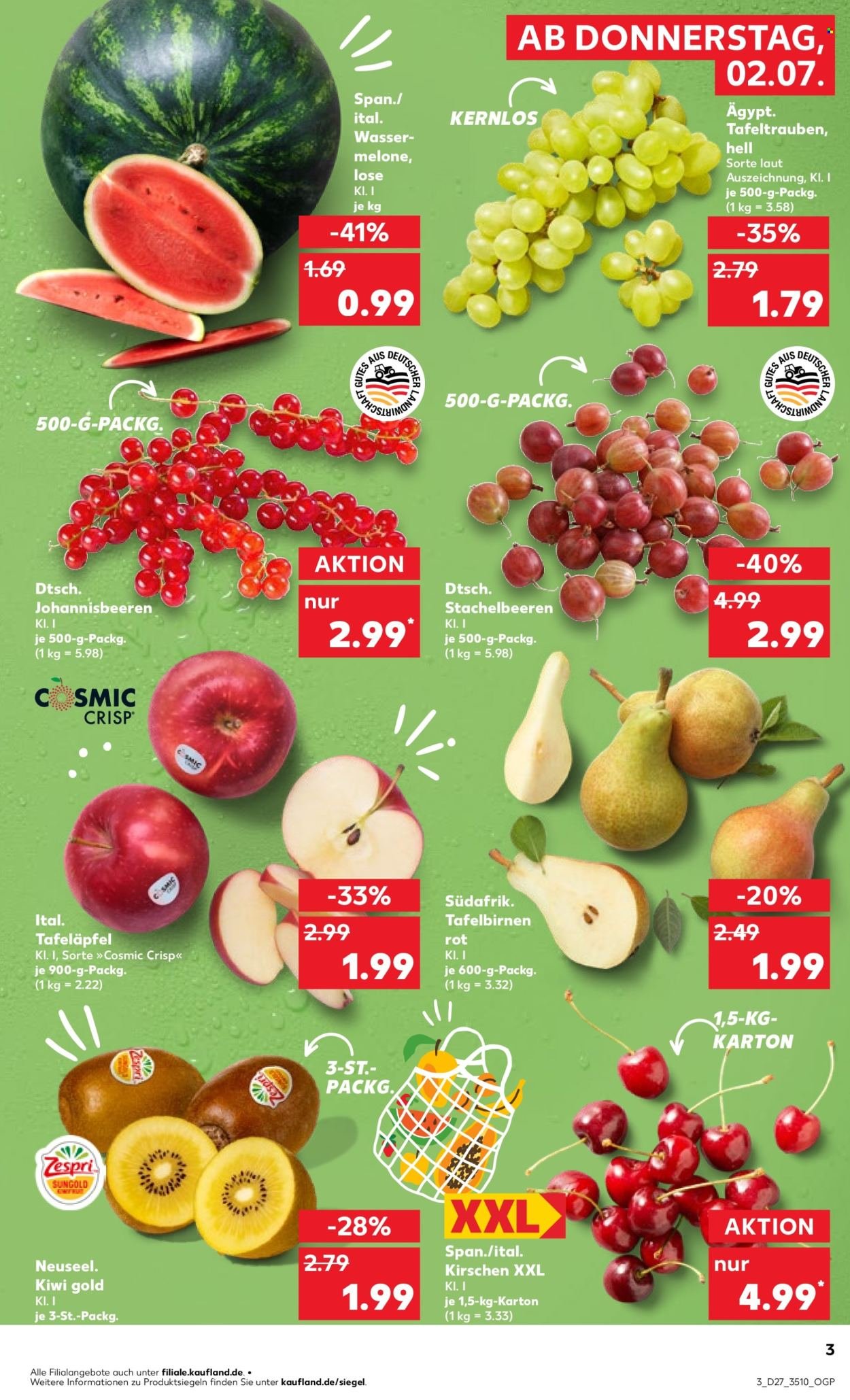KAUFLAND Prospekt - Ab Donnerstag 2.07.2026