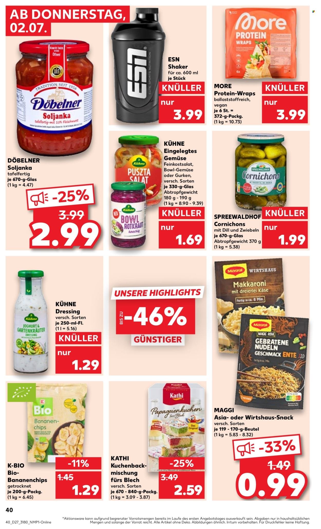 KAUFLAND Prospekt - Ab Donnerstag 2.07.2026