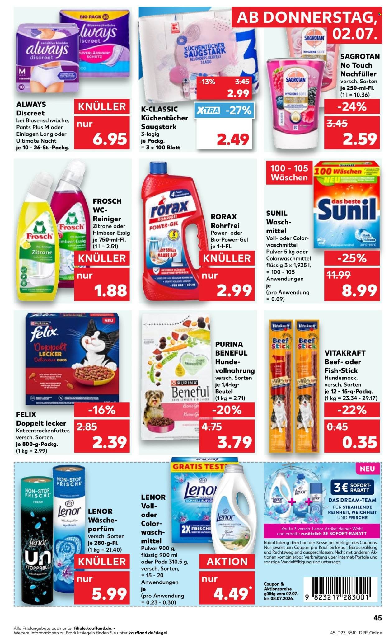 KAUFLAND Prospekt - Ab Donnerstag 2.07.2026