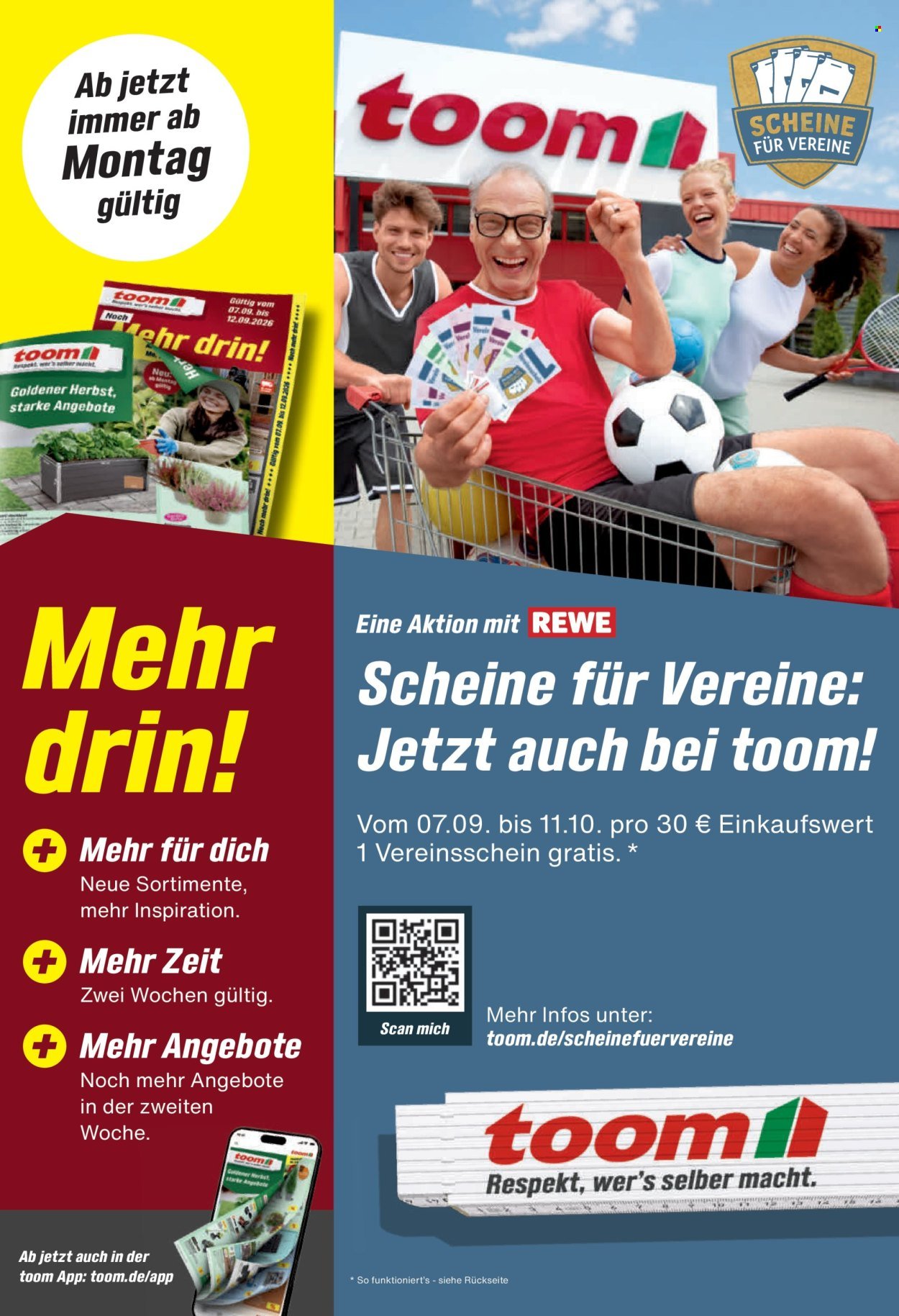 TOOM BAUMARKT Prospekt - Ab Montag 14.09.2026