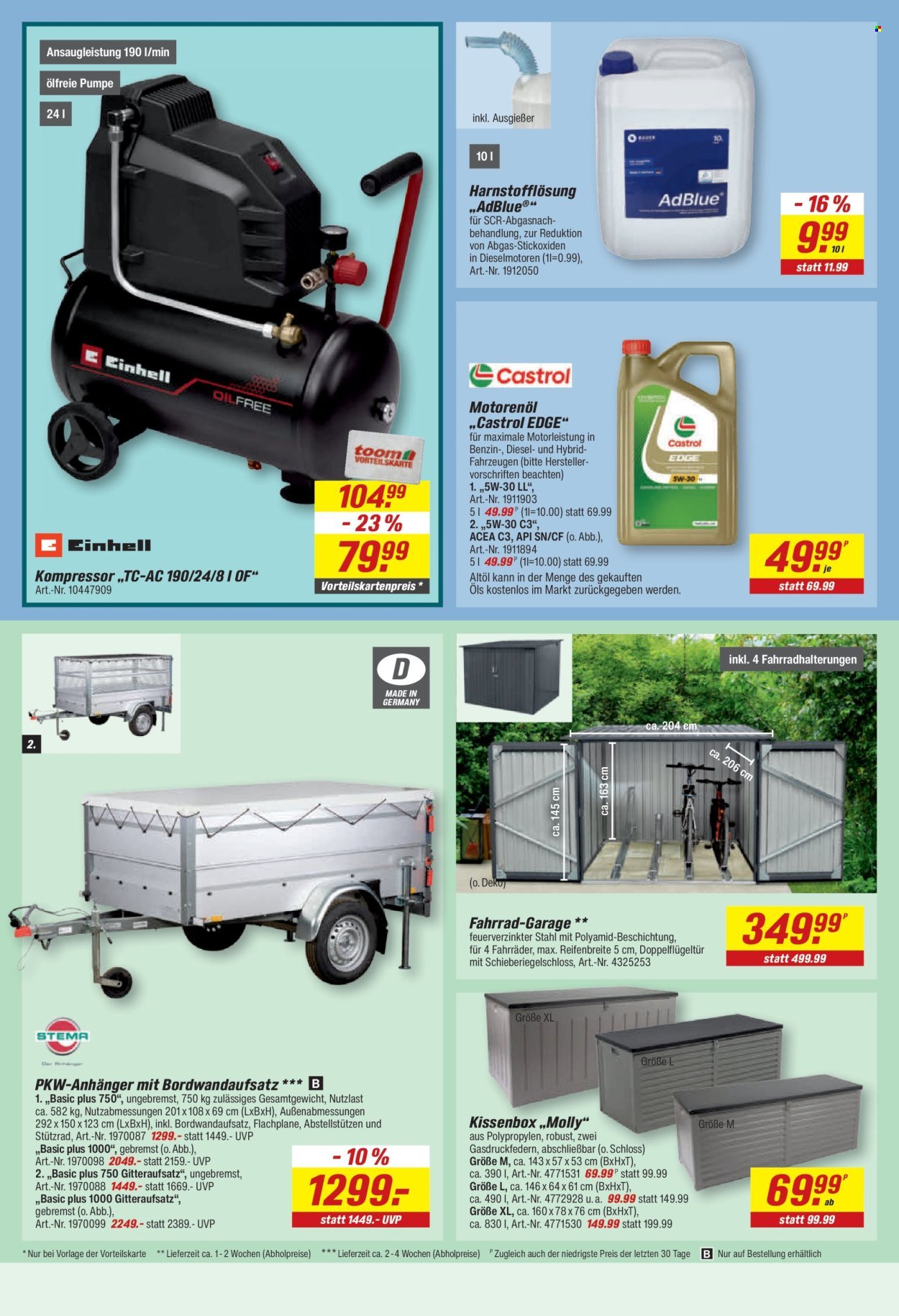 TOOM BAUMARKT Prospekt - Ab Montag 14.09.2026