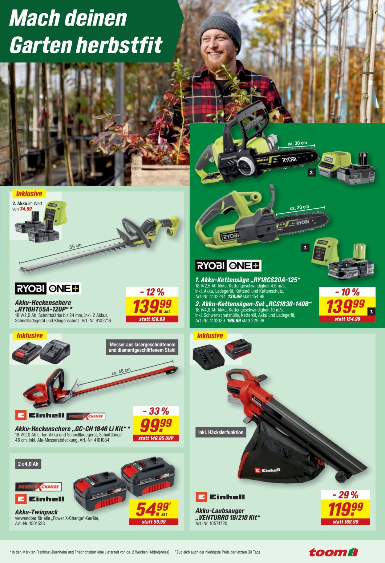 TOOM BAUMARKT Prospekt - Ab Montag 14.09.2026