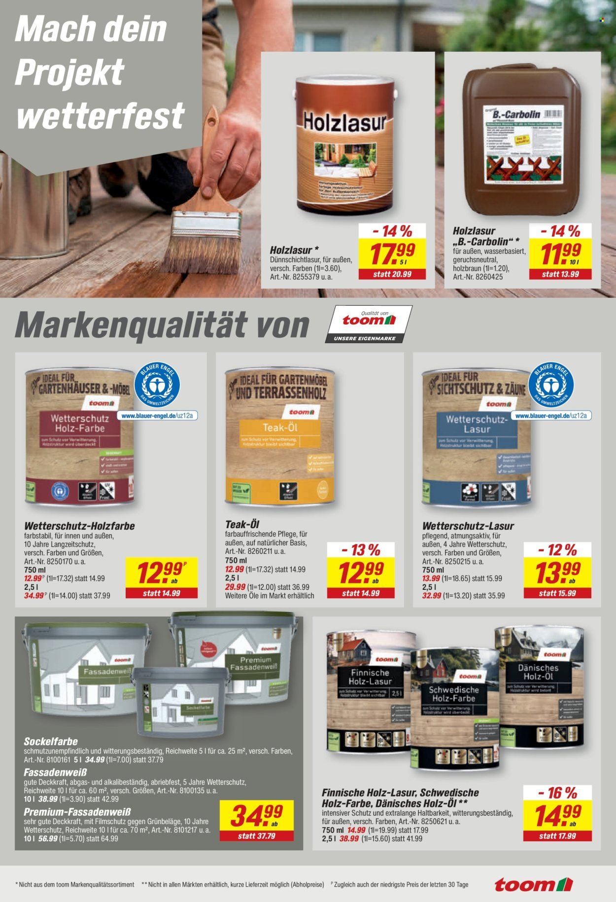 TOOM BAUMARKT Prospekt - Ab Montag 14.09.2026