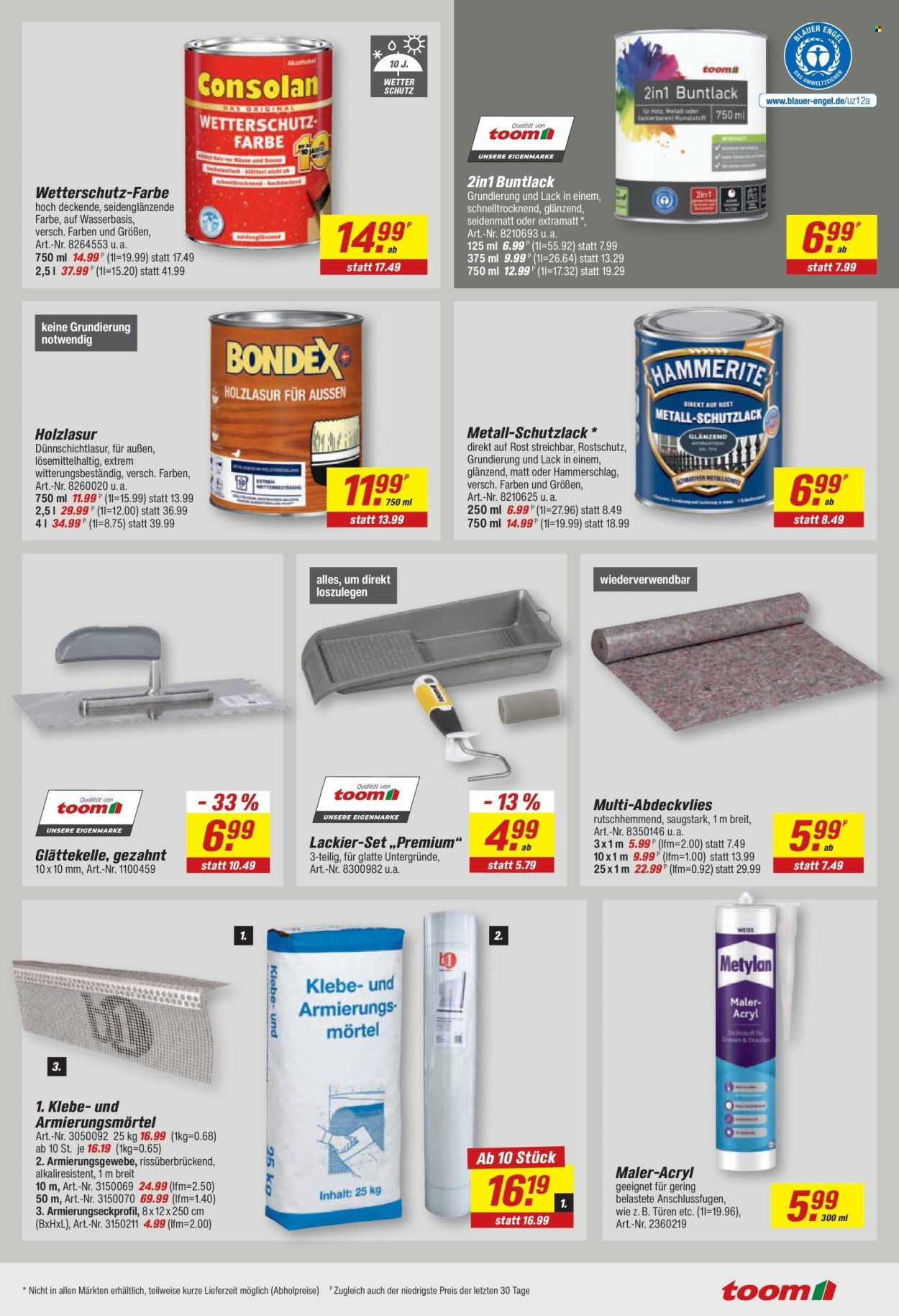 TOOM BAUMARKT Prospekt - Ab Montag 14.09.2026