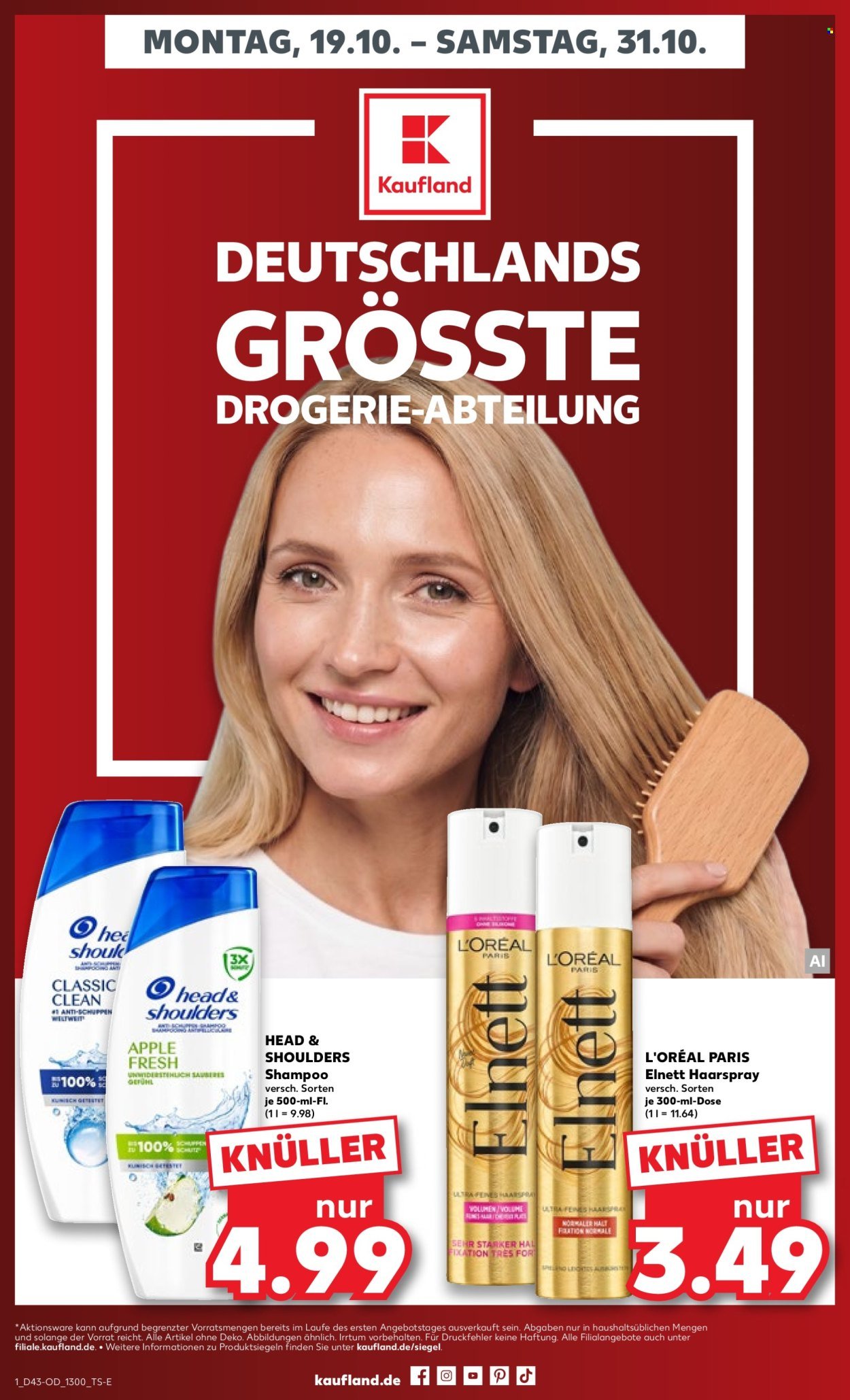 KAUFLAND Prospekt - Ab Montag 19.10.2026