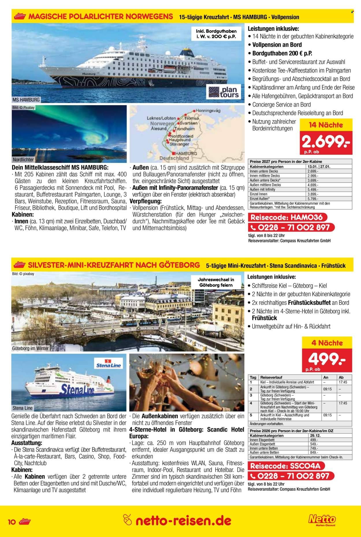NETTO MARKEN-DISCOUNT Prospekt - Reise-Angebote