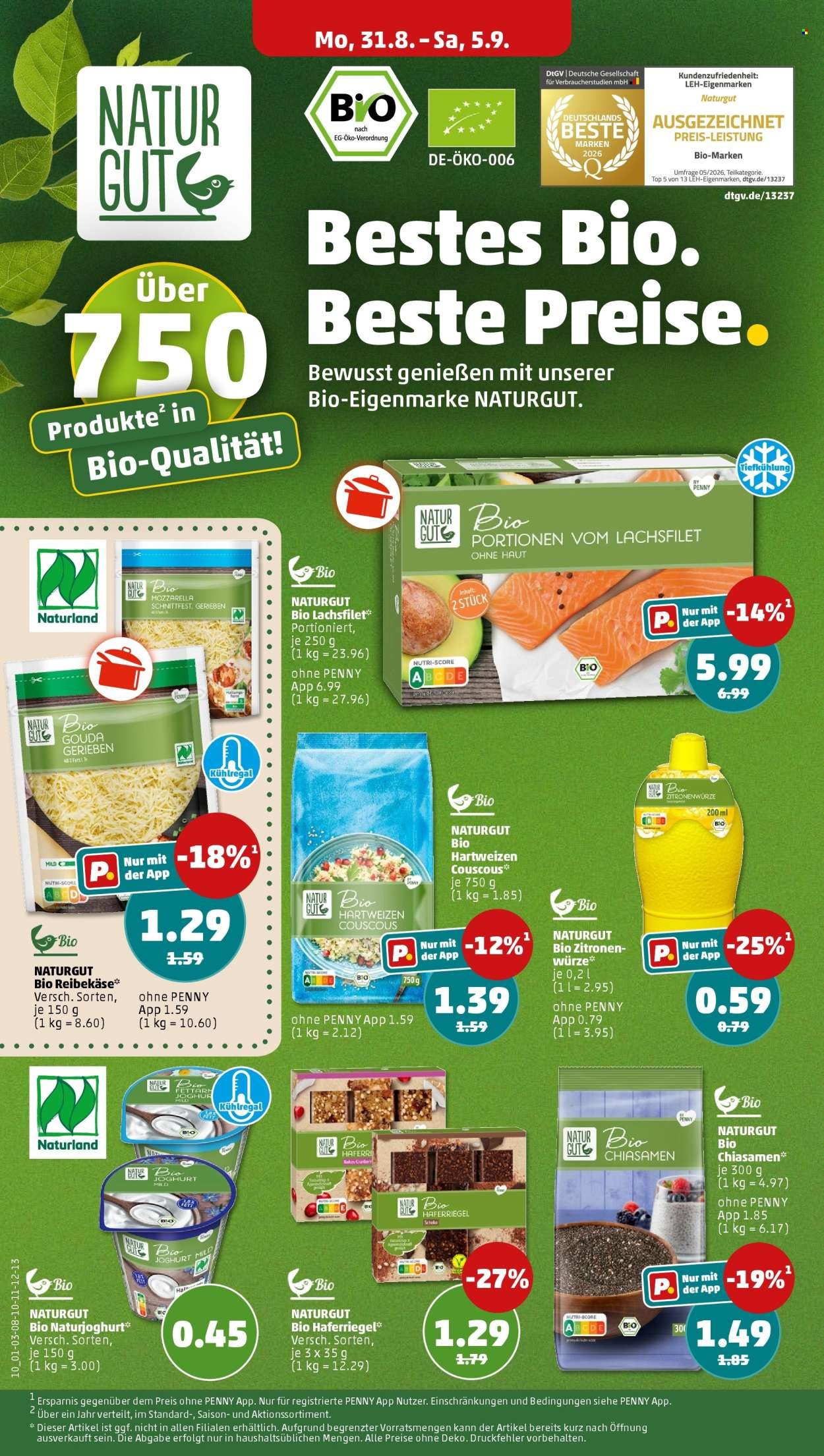 PENNY Prospekt - Ab Montag 31.08.2026