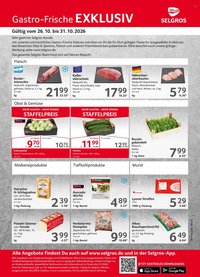 SELGROS Prospekt - Gastro Angebote