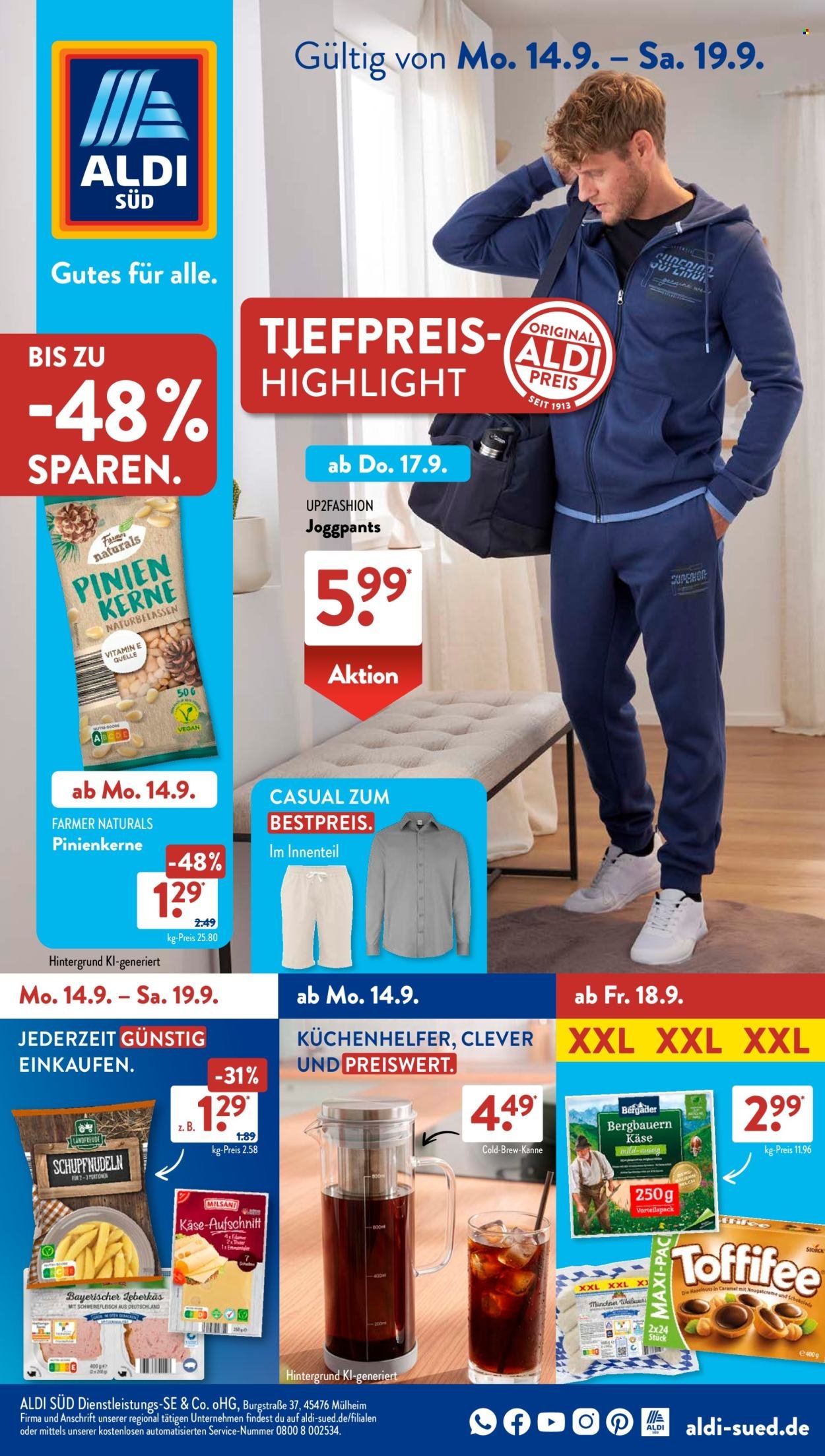 ALDI SÜD Prospekt - Ab Montag 14.09.2026