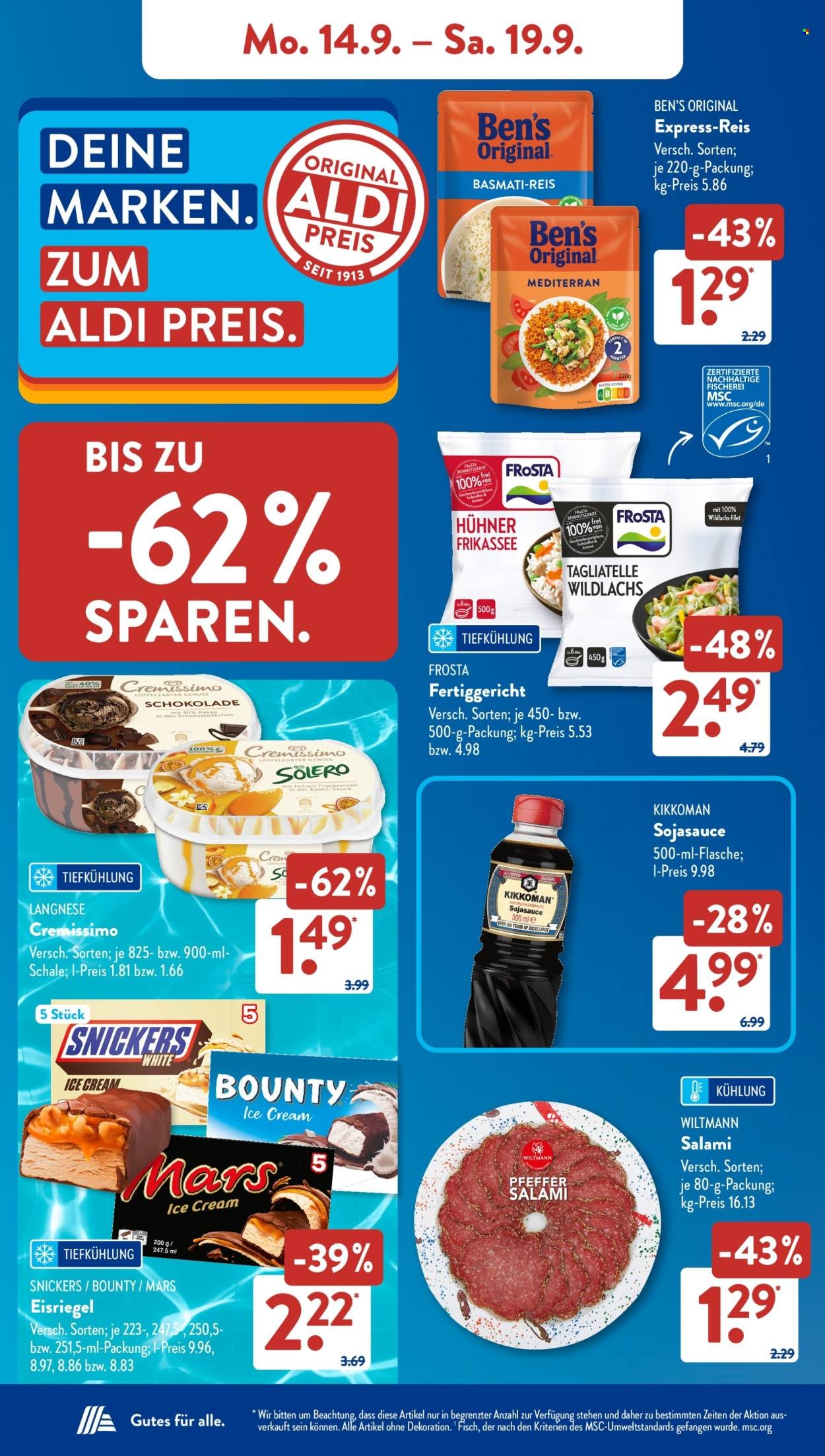 ALDI SÜD Prospekt - Ab Montag 14.09.2026