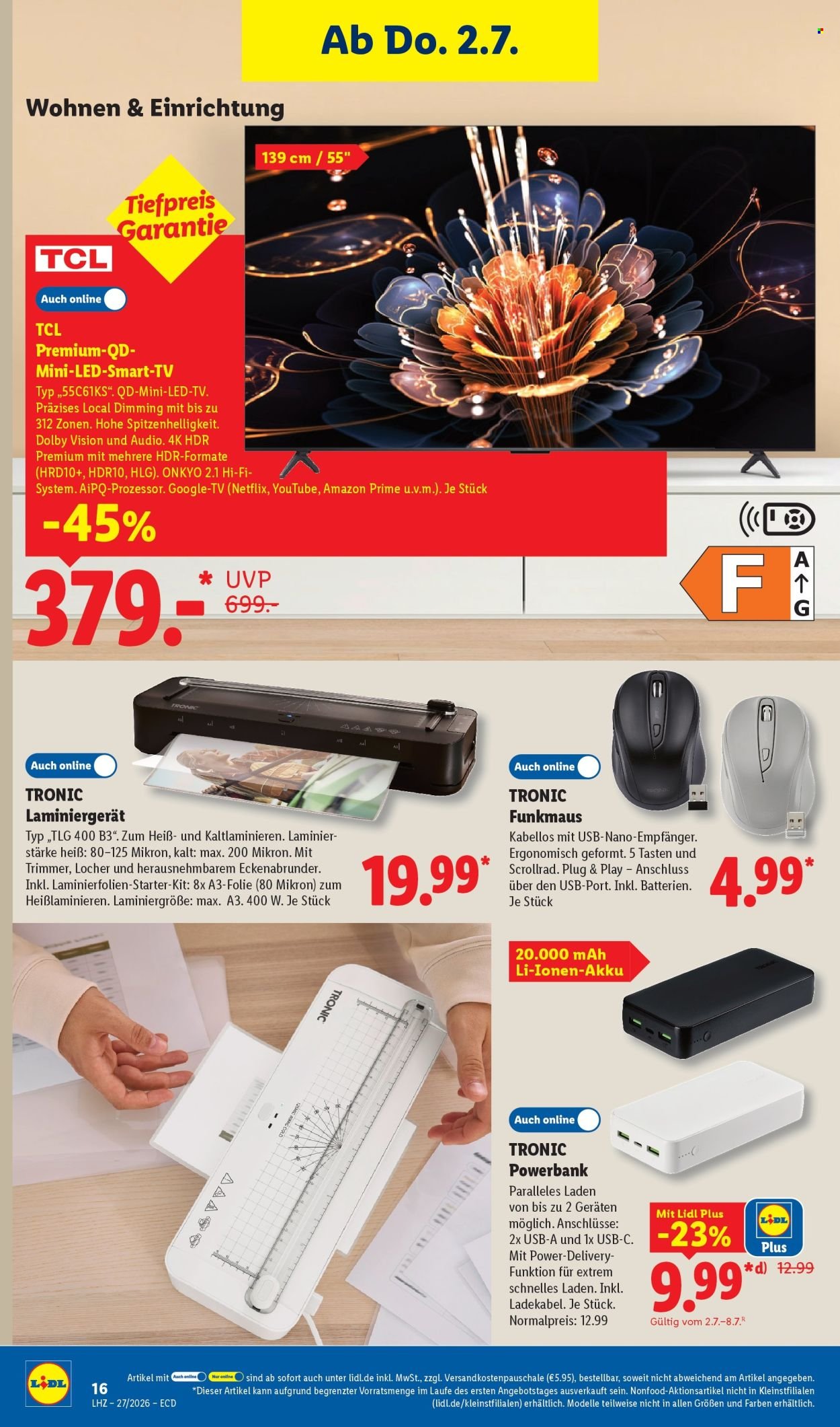 LIDL Prospekt - Ab Montag 29.06.2026