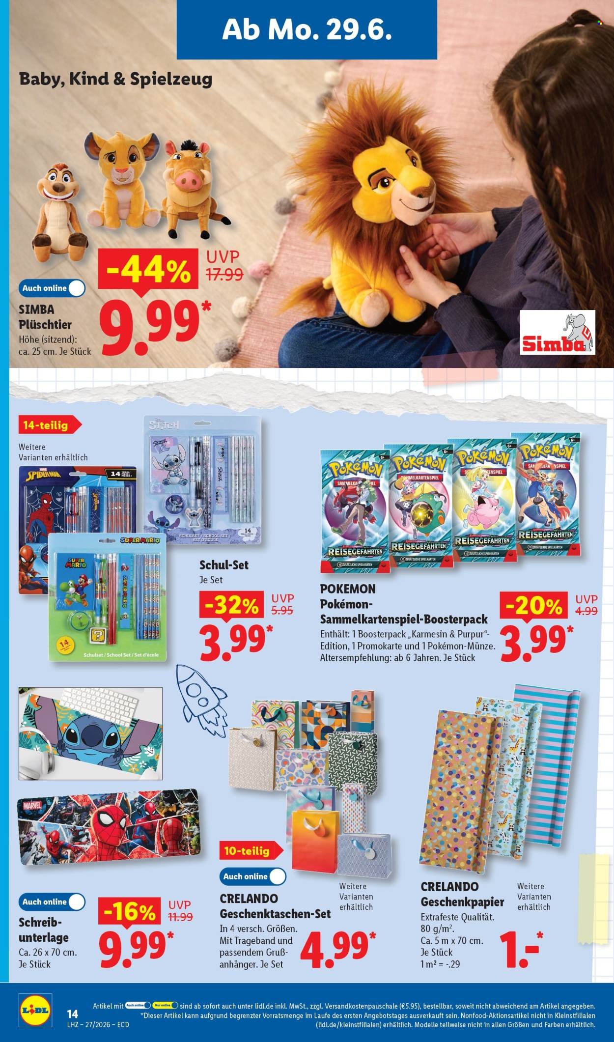 LIDL Prospekt - Ab Montag 29.06.2026